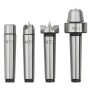 Tailstocks for wood lathe 4 pieces steel MT2 by vidaXL, Clamps and screws - Ref: Foro24-146687, Price: 36,95 €, Discount: %