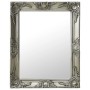 Silver baroque style wall mirror 50x60 cm by vidaXL, Mirrors - Ref: Foro24-320318, Price: 47,11 €, Discount: %