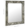 Silver baroque style wall mirror 50x60 cm by vidaXL, Mirrors - Ref: Foro24-320318, Price: 47,11 €, Discount: %