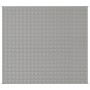 Manta con peso tela gris 200x225 cm 9 kg de vidaXL, Mantas - Ref: Foro24-350726, Precio: 73,87 €, Descuento: %