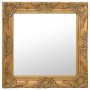 Goldener Wandspiegel im Barockstil 50x50 cm von vidaXL, Spiegel - Ref: Foro24-320313, Preis: 42,91 €, Rabatt: %