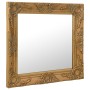 Golden baroque style wall mirror 50x50 cm by vidaXL, Mirrors - Ref: Foro24-320313, Price: 42,91 €, Discount: %