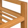 Shoe rack with two shelves solid oak wood 50x27x40 cm by vidaXL, Shoe racks and shoe organizers - Ref: Foro24-244208, Price: ...