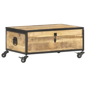 Mesa de centro de madera maciza de mango 70x50x33 cm de vidaXL, Mesas de centro - Ref: Foro24-286378, Precio: 210,99 €, Descu...