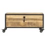 Mesa de centro de madera maciza de mango 70x50x33 cm de vidaXL, Mesas de centro - Ref: Foro24-286378, Precio: 212,44 €, Descu...