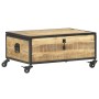 Mesa de centro de madera maciza de mango 70x50x33 cm de vidaXL, Mesas de centro - Ref: Foro24-286378, Precio: 212,44 €, Descu...