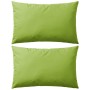 Cojines para exteriores 2 unidades 60x40 cm verde manzana de vidaXL, Cojines - Ref: Foro24-132292, Precio: 29,23 €, Descuento: %