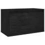 TV furniture 5 pieces solid black pine wood by vidaXL, TV Furniture - Ref: Foro24-3100273, Price: 190,55 €, Discount: %