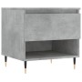 Coffee tables 2 pcs concrete gray engineered wood 50x46x50 cm by vidaXL, Coffee table - Ref: Foro24-830901, Price: 61,46 €, D...