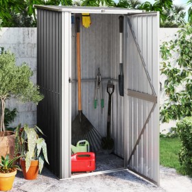 Garden shed anthracite galvanized steel 118.5x97x209.5 cm by vidaXL, Sheds - Ref: Foro24-150901, Price: 197,41 €, Discount: %