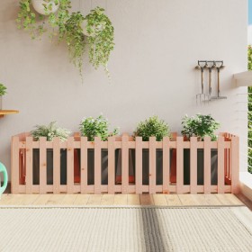 Raised garden bed fence solid wood Douglas 200x50x50 cm by vidaXL, Pots and planters - Ref: Foro24-832510, Price: 56,99 €, Di...