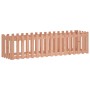 Raised garden bed fence solid wood Douglas 200x50x50 cm by vidaXL, Pots and planters - Ref: Foro24-832510, Price: 55,15 €, Di...