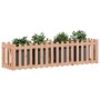 Raised garden bed fence solid wood Douglas 200x50x50 cm by vidaXL, Pots and planters - Ref: Foro24-832510, Price: 55,15 €, Di...