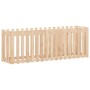 Raised garden bed with solid pine wood fence 200x50x70cm by vidaXL, Pots and planters - Ref: Foro24-832512, Price: 62,50 €, D...