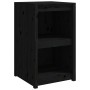 Mueble de cocina exterior madera maciza pino negro 55x55x92 cm de vidaXL, Armarios de cocina - Ref: Foro24-832351, Precio: 13...