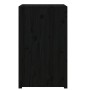 Mueble de cocina exterior madera maciza pino negro 55x55x92 cm de vidaXL, Armarios de cocina - Ref: Foro24-832351, Precio: 13...