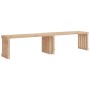 Extendable garden bench solid pine wood 212.5x40.5x45 cm by vidaXL, garden benches - Ref: Foro24-832525, Price: 126,24 €, Dis...