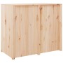 Mueble de cocina de exterior madera maciza de pino 106x55x92 cm de vidaXL, Armarios de cocina - Ref: Foro24-832345, Precio: 1...