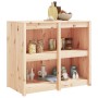 Mueble de cocina de exterior madera maciza de pino 106x55x92 cm de vidaXL, Armarios de cocina - Ref: Foro24-832353, Precio: 1...