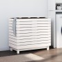 Laundry basket solid white pine wood 88.5x44x76cm by vidaXL, Laundry baskets - Ref: Foro24-832324, Price: 122,85 €, Discount: %