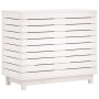 Laundry basket solid white pine wood 88.5x44x76cm by vidaXL, Laundry baskets - Ref: Foro24-832324, Price: 122,85 €, Discount: %