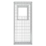 Gabion post/planter basket 2 units steel 50x50x120 cm by vidaXL, fence posts - Ref: Foro24-142544, Price: 118,20 €, Discount: %