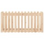 Raised garden bed with solid pine wood fence 150x50x70cm by vidaXL, Pots and planters - Ref: Foro24-832497, Price: 52,13 €, D...