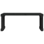 Extendable garden bench black pine wood 212.5x40.5x45 cm by vidaXL, garden benches - Ref: Foro24-832527, Price: 87,52 €, Disc...