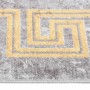 Alfombra lavable antideslizante gris y dorado 150x230 cm de vidaXL, Alfombras - Ref: Foro24-373985, Precio: 52,48 €, Descuent...