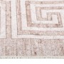 Alfombra lavable antideslizante beige 150x230 cm de vidaXL, Alfombras - Ref: Foro24-373987, Precio: 49,61 €, Descuento: %