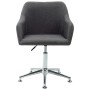 Dark gray fabric swivel dining chair by vidaXL, dining chairs - Ref: Foro24-283470, Price: 119,99 €, Discount: %