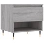 Mesa de centro madera de ingeniería gris Sonoma 50x46x50 cm de vidaXL, Mesas de centro - Ref: Foro24-830904, Precio: 36,08 €,...