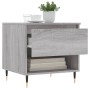 Mesa de centro madera de ingeniería gris Sonoma 50x46x50 cm de vidaXL, Mesas de centro - Ref: Foro24-830904, Precio: 36,08 €,...