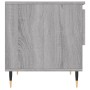 Mesa de centro madera de ingeniería gris Sonoma 50x46x50 cm de vidaXL, Mesas de centro - Ref: Foro24-830904, Precio: 36,08 €,...