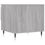 Mesa de centro madera de ingeniería gris Sonoma 50x46x50 cm de vidaXL, Mesas de centro - Ref: Foro24-830904, Precio: 36,08 €,...