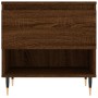 Mesa de centro madera de ingeniería roble marrón 50x46x50 cm de vidaXL, Mesas de centro - Ref: Foro24-830906, Precio: 36,08 €...