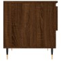 Mesa de centro madera de ingeniería roble marrón 50x46x50 cm de vidaXL, Mesas de centro - Ref: Foro24-830906, Precio: 36,08 €...