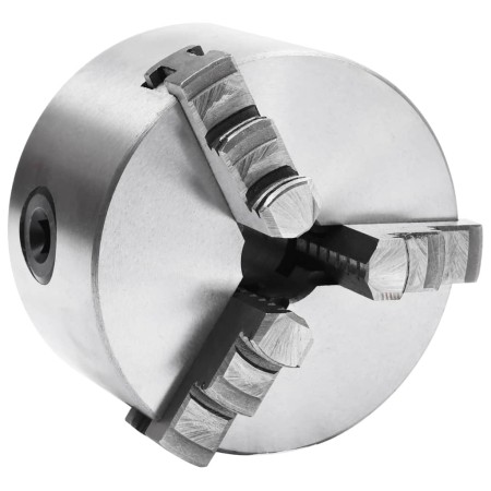 3-jaw self-centering lathe chuck 100 mm steel by vidaXL, Clamps and screws - Ref: Foro24-146705, Price: 82,99 €, Discount: %