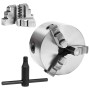 3-jaw self-centering lathe chuck 100 mm steel by vidaXL, Clamps and screws - Ref: Foro24-146705, Price: 82,99 €, Discount: %