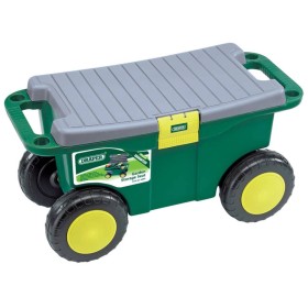 Draper Tools Gartenwagen und Sitz 56 x 27,2 x 30,4 cm grün 60852 von Draper Tools, Kniebänke, Sitze und Gartenroller - Ref: F...