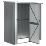 Cobertizo de jardín acero galvanizado gris 180,5x97x209,5 cm de vidaXL, Cobertizos - Ref: Foro24-150904, Precio: 232,34 €, De...