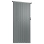 Cobertizo de jardín acero galvanizado gris 180,5x97x209,5 cm de vidaXL, Cobertizos - Ref: Foro24-150904, Precio: 232,34 €, De...