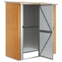 Cobertizo jardín acero galvanizado look madera 180,5x97x209,5cm de vidaXL, Cobertizos - Ref: Foro24-150906, Precio: 199,80 €,...