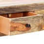 Mesa consola de pared madera maciza de Sheesham 100x25x20 cm de vidaXL, Mesas auxiliares - Ref: Foro24-247749, Precio: 139,96...