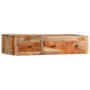 Mesa consola de pared madera maciza de Sheesham 100x25x20 cm de vidaXL, Mesas auxiliares - Ref: Foro24-247749, Precio: 139,96...