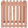 Planter with solid Douglas wood fence design 70x70x70 cm by vidaXL, Pots and planters - Ref: Foro24-832465, Price: 41,99 €, D...