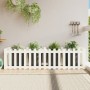 Raised garden bed with white pine wood fence 200x50x50cm by vidaXL, Pots and planters - Ref: Foro24-832508, Price: 62,73 €, D...