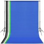 Photo studio kit with 5 colorful backgrounds and adjustable frame by vidaXL, studio montages - Ref: Foro24-190205, Price: 71,...