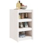 Mueble de cocina exterior madera maciza pino blanco 55x55x92 cm de vidaXL, Armarios de cocina - Ref: Foro24-832342, Precio: 1...