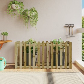 Raised garden bed made of impregnated pine wood fence 150x50x70cm by vidaXL, Pots and planters - Ref: Foro24-832501, Price: 5...